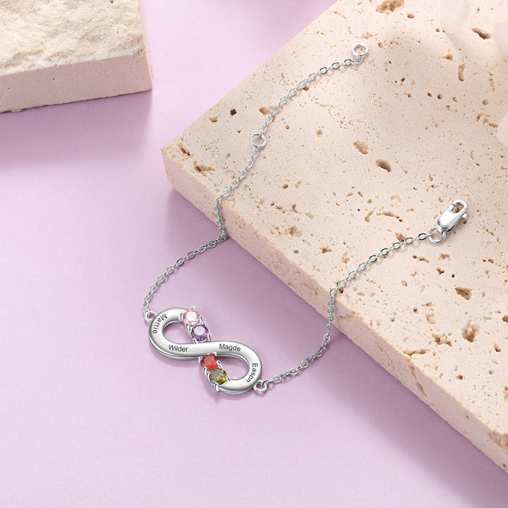 Silver Infinity Bracelet