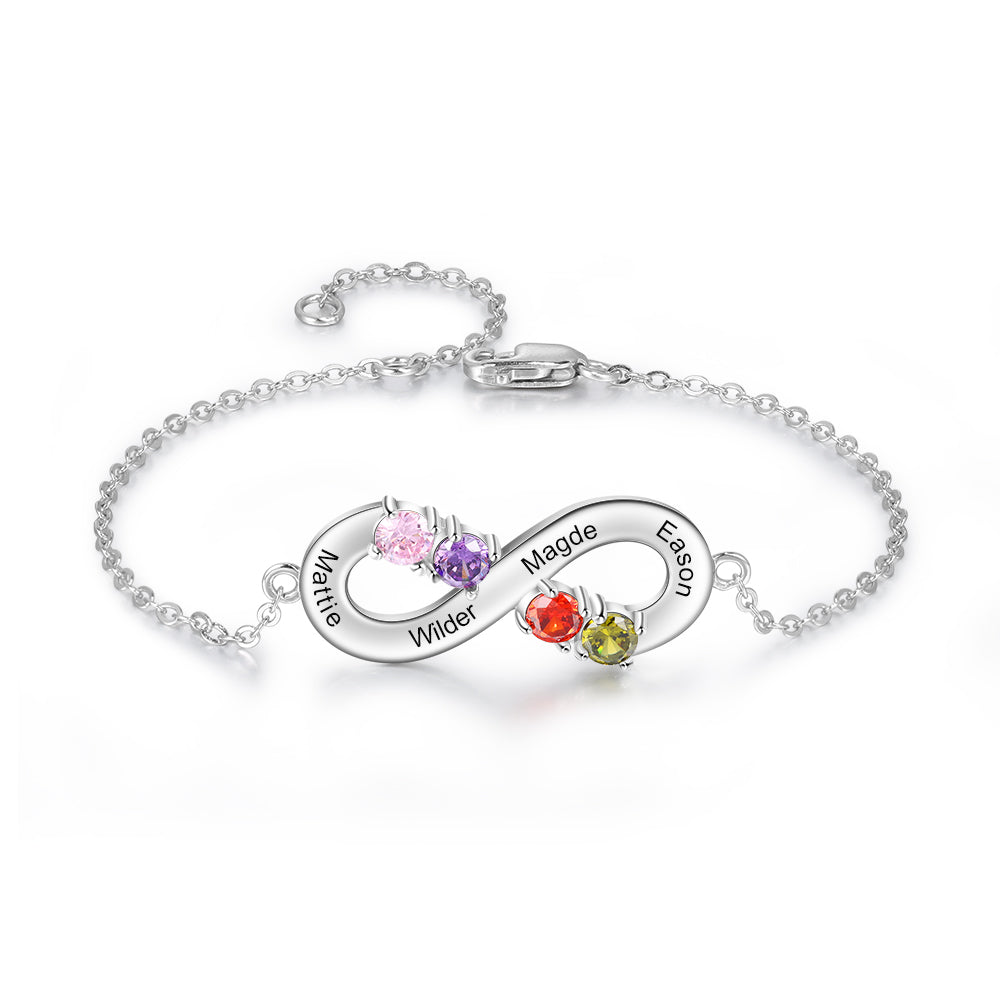 Silver Infinity Bracelet
