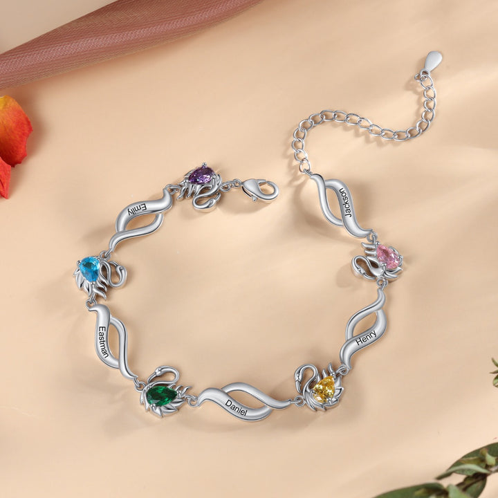 Custom Flamingo Bracelet