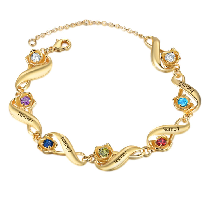 Custom Flower Bracelet