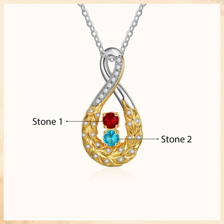 Custom Birthstone Necklace