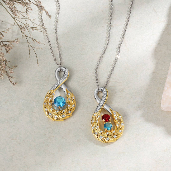Custom Birthstone Necklace