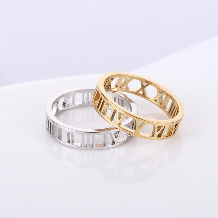 Personalized  Silver Ring