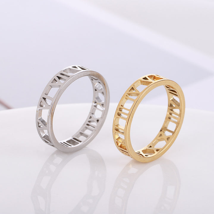 Personalized  Silver Ring