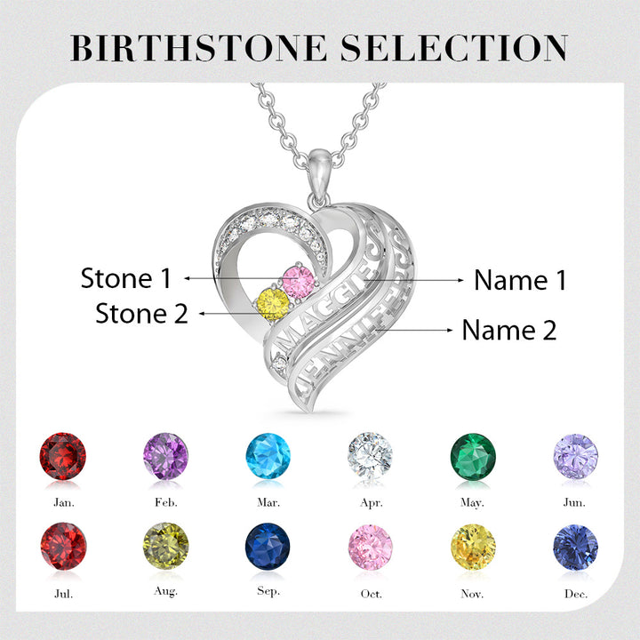 Custom 3D Heart Necklace