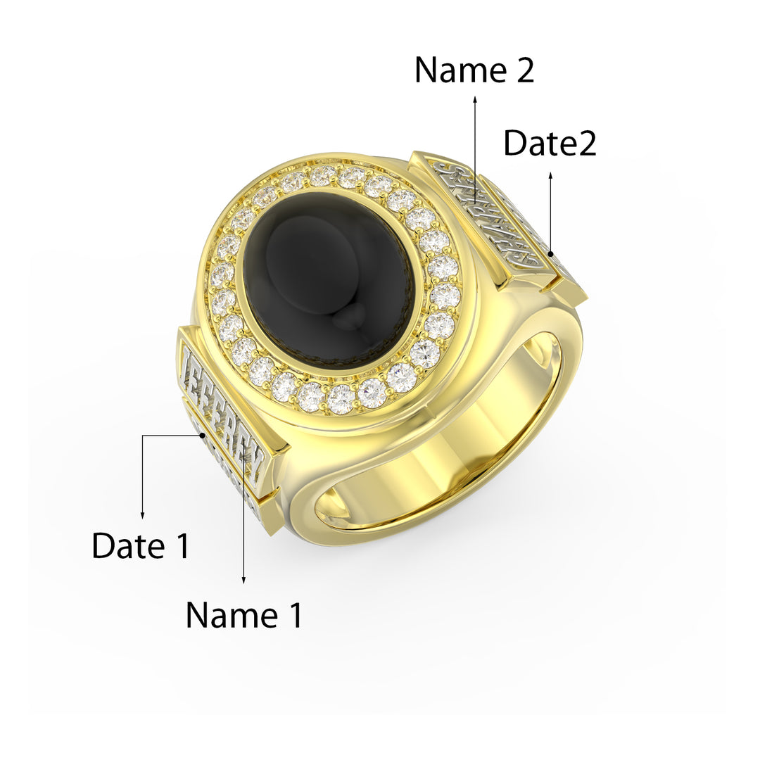 3D Jewelry Men Ring