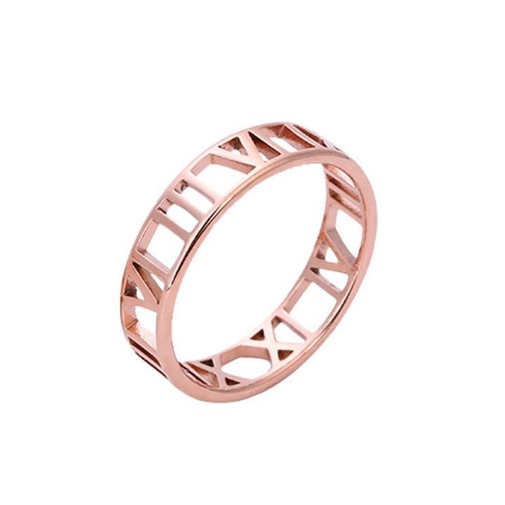 Personalized  Silver Ring