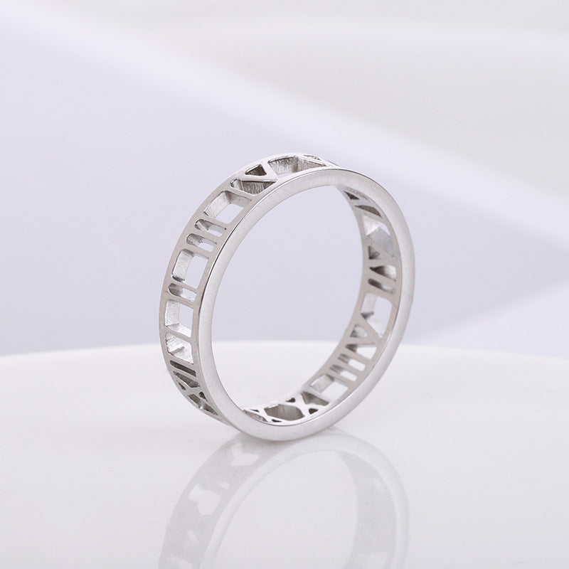 Personalized  Silver Ring