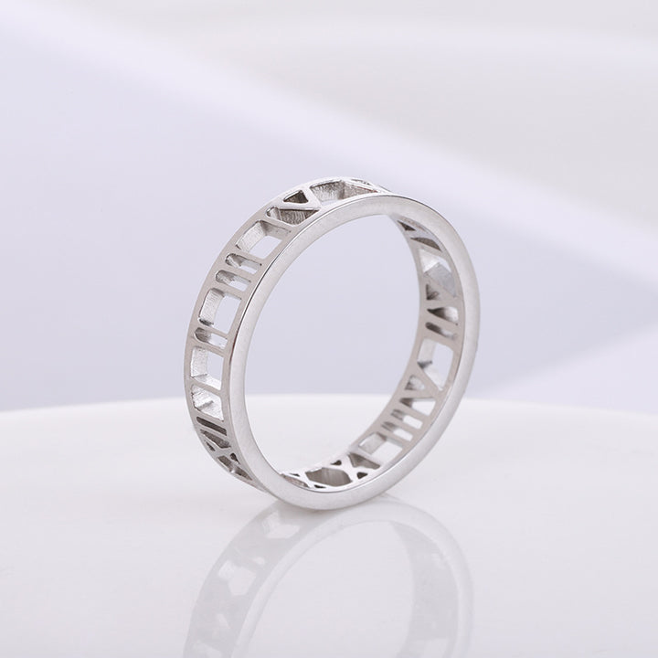 Personalized  Silver Ring
