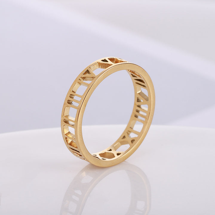 Personalized  Silver Ring