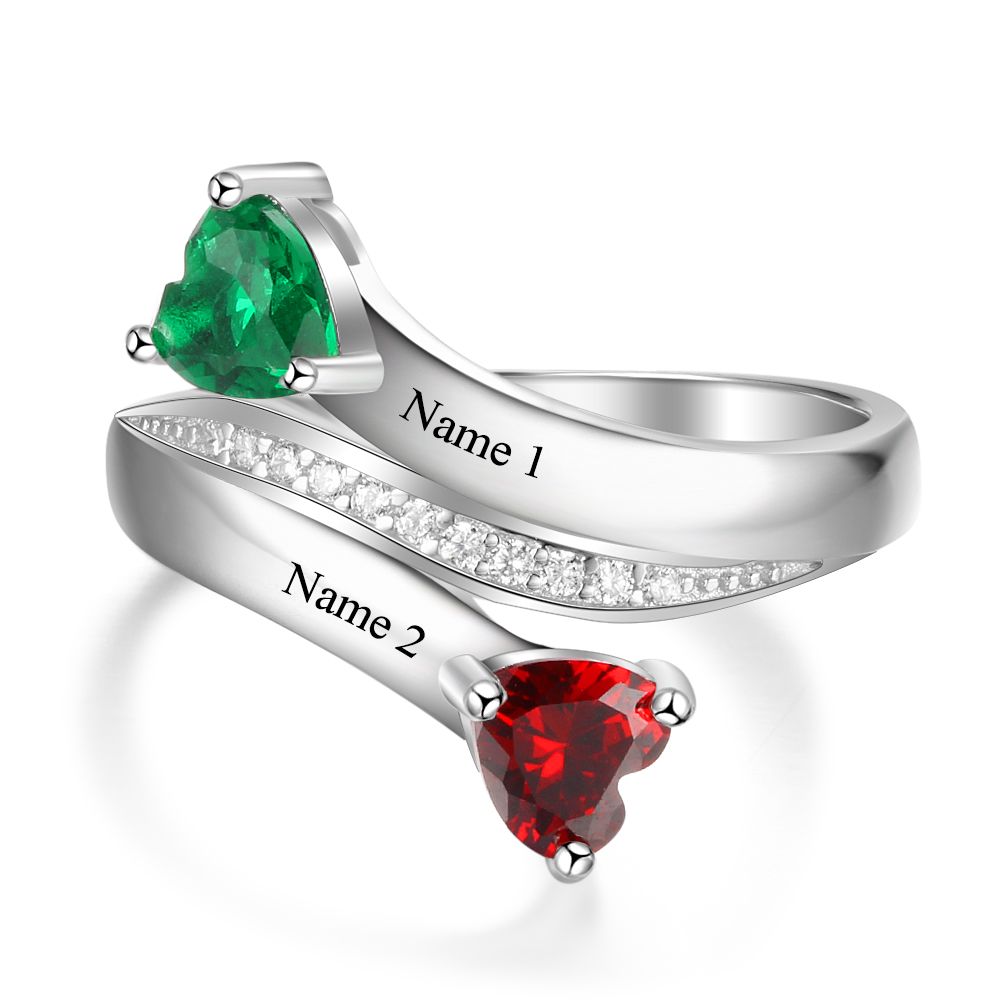 Sterling Silver Birthstone Ring