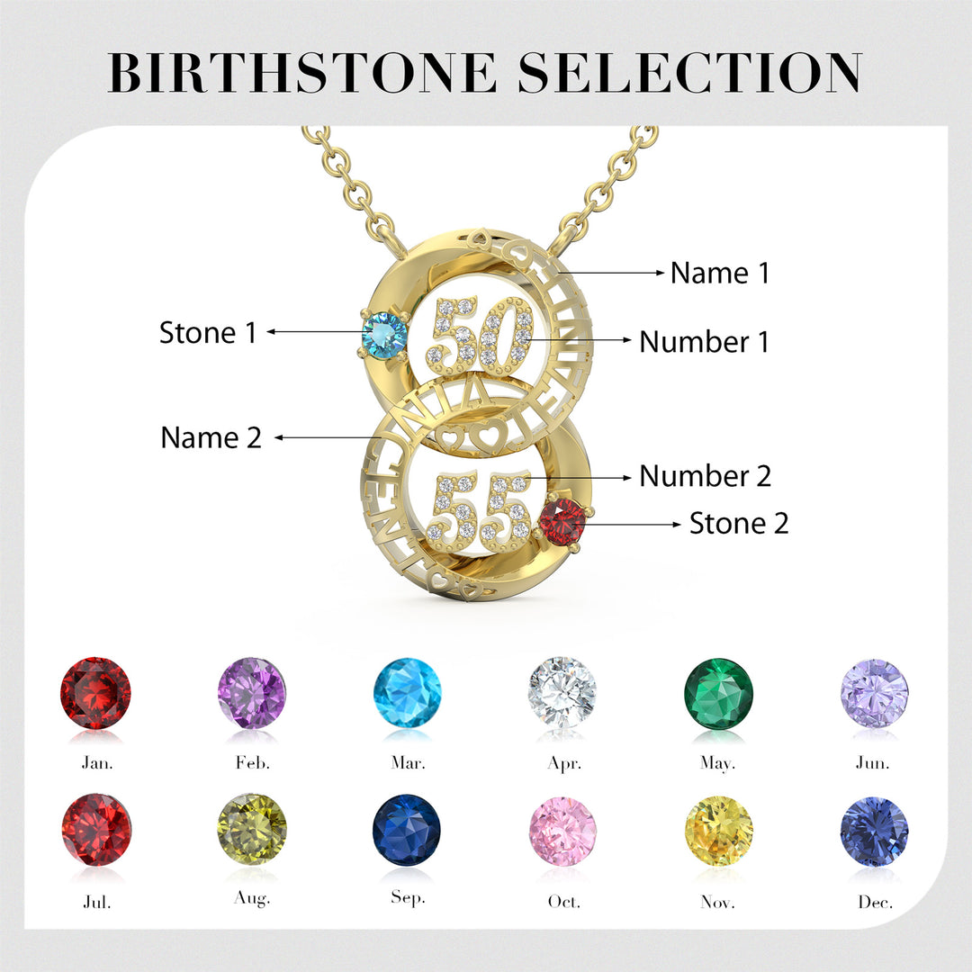 Custom Circle Necklace