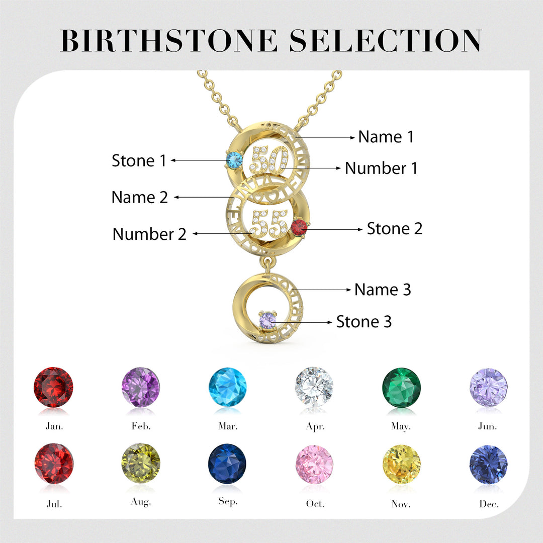 Custom Circle Necklace