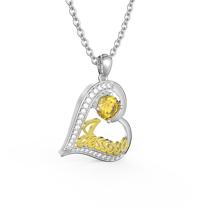Custom Heart Necklace