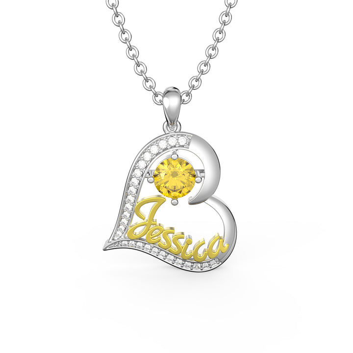 Custom Heart Necklace