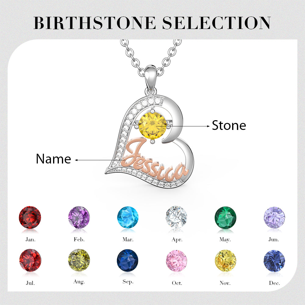Custom Heart Necklace