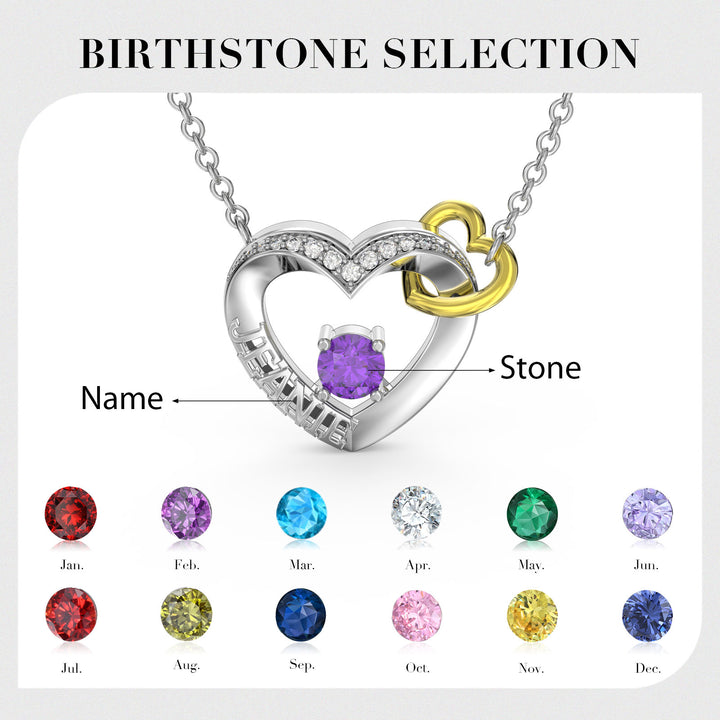 Custom 3D Heart Necklace