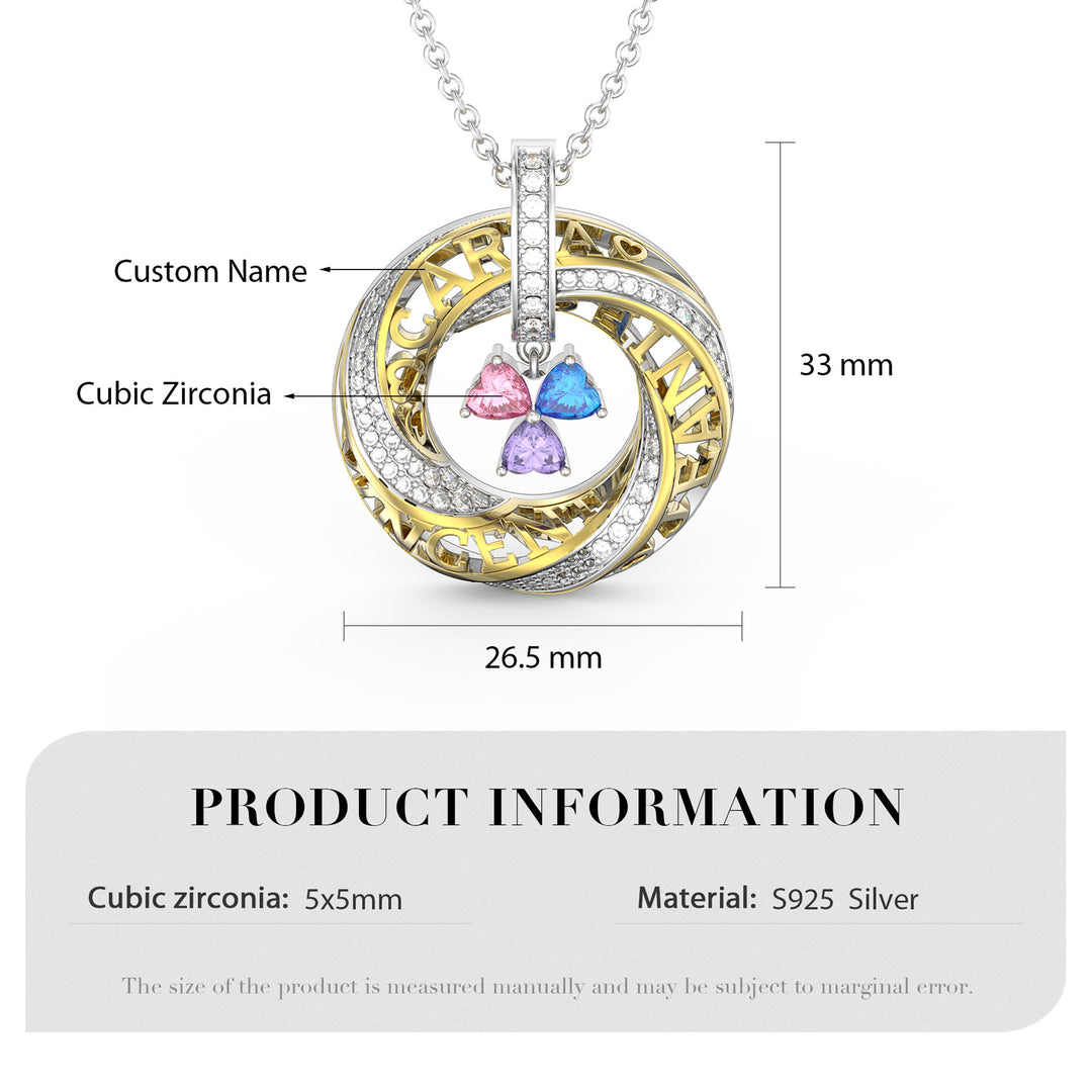 Custom Circle Necklace