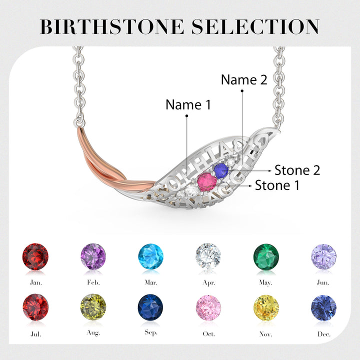 Custom Birthstone Necklace