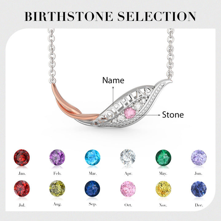 Custom Birthstone Necklace