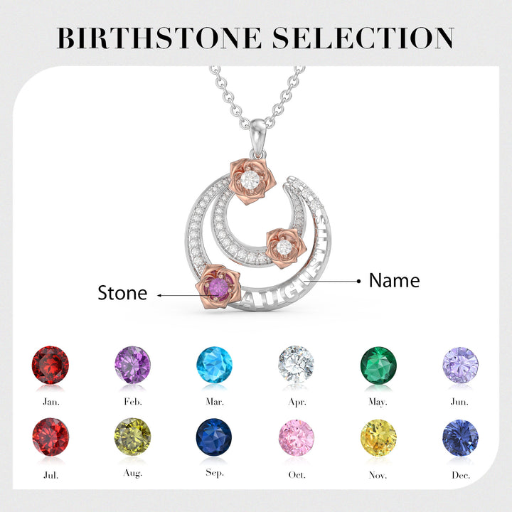 Custom 3D Flower Necklace