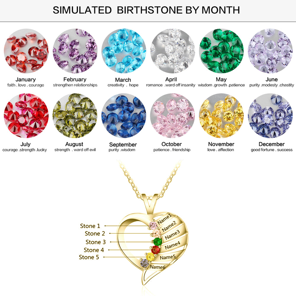 Heart Necklace Cubic Zirconia