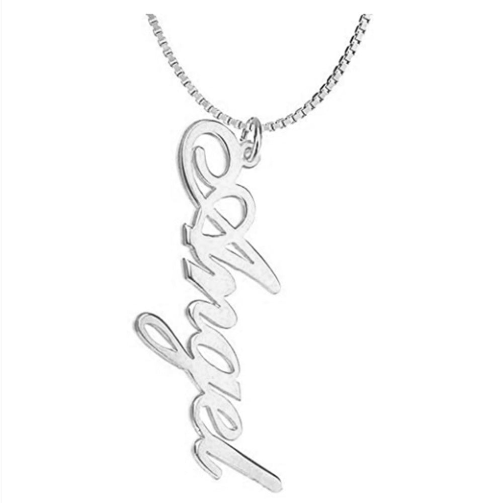 Silver Name Necklace