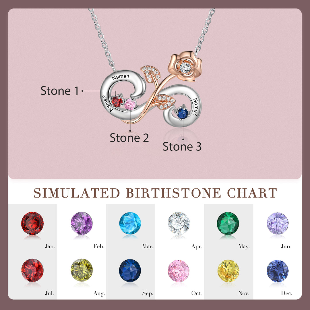 Infinity Flower Necklace