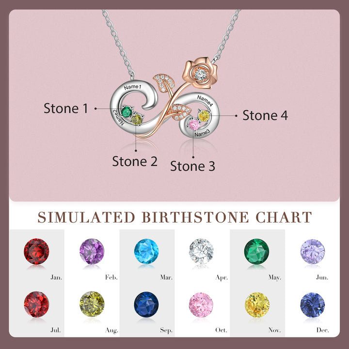 Infinity Flower Necklace