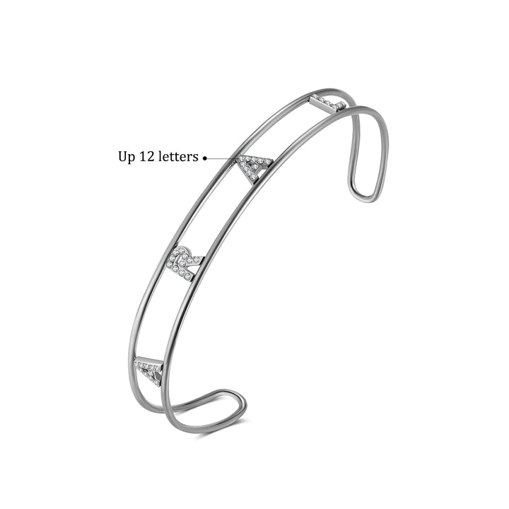 Custom Letter Bangle