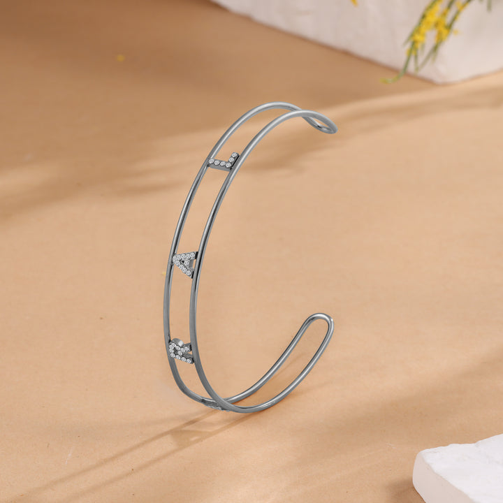 Custom Letter Bangle