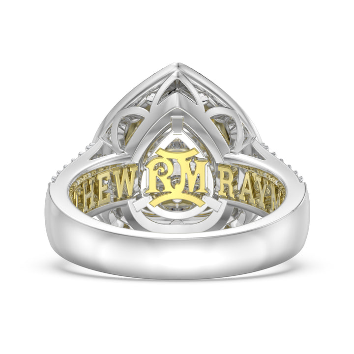 Custom Silver Wedding Ring