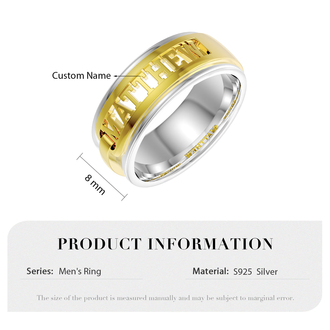 Custom Jewelry Couple Ring
