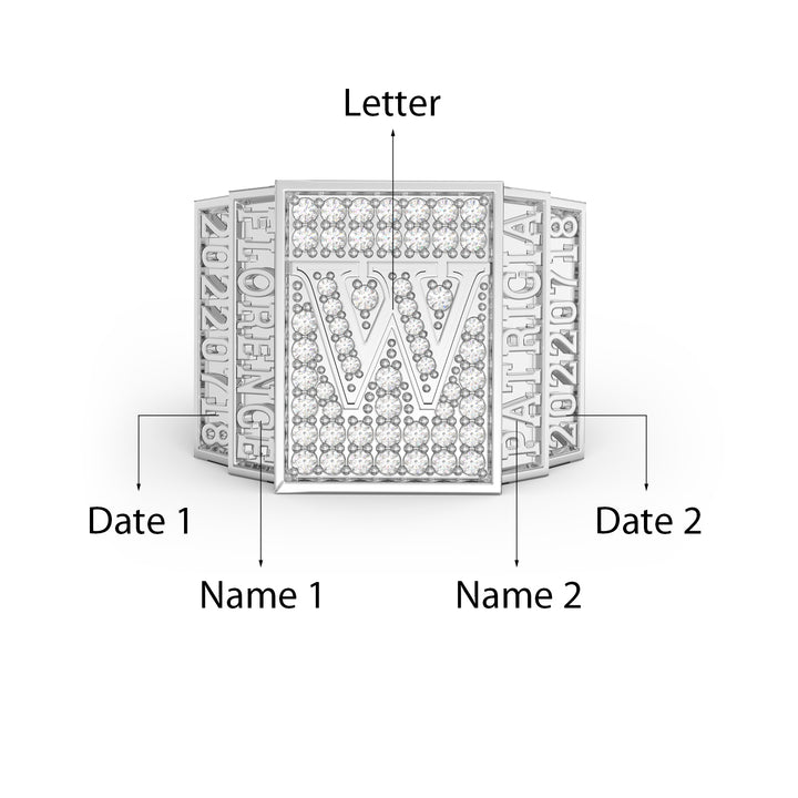 3D Jewelry Signet Ring