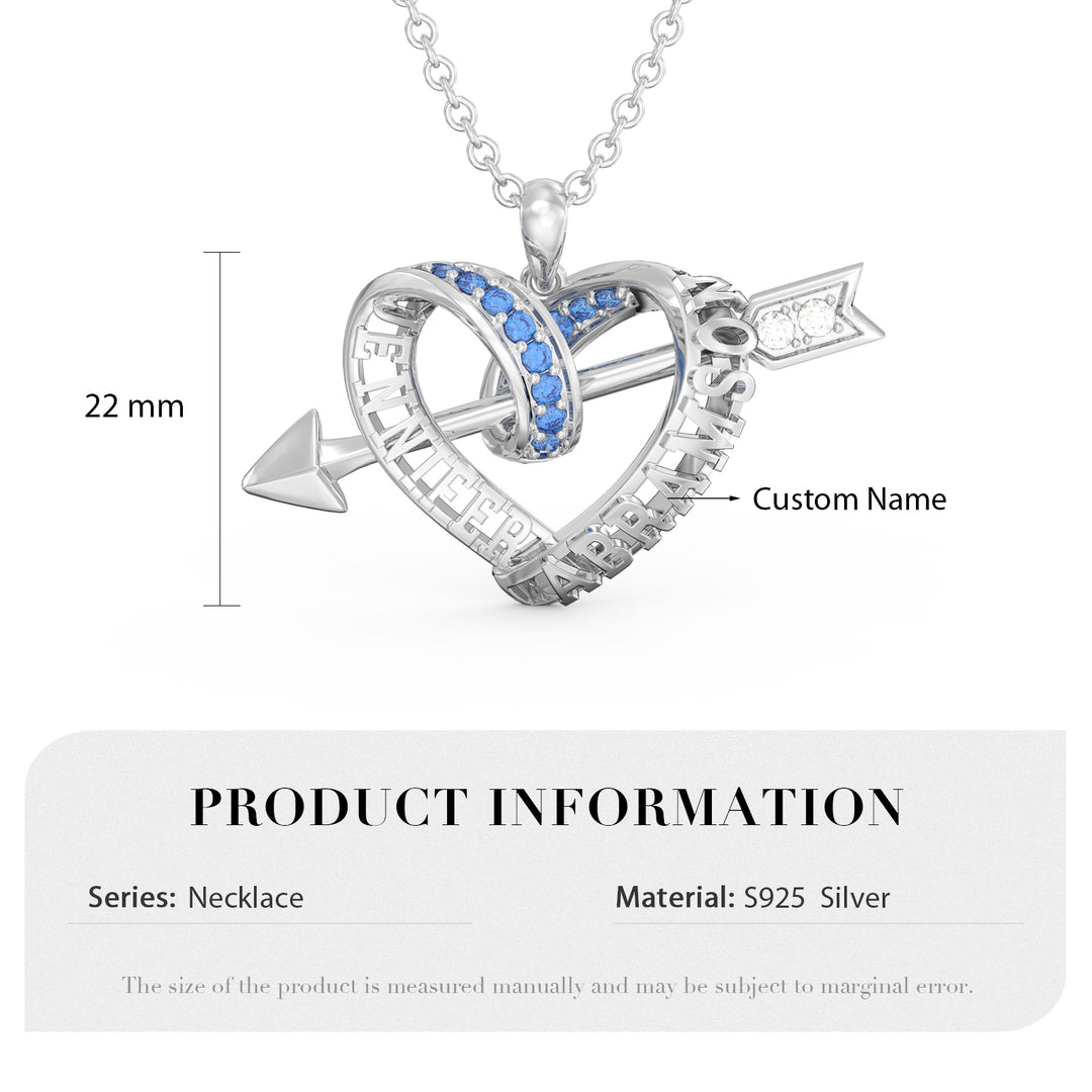 Custom 3D Heart Necklace