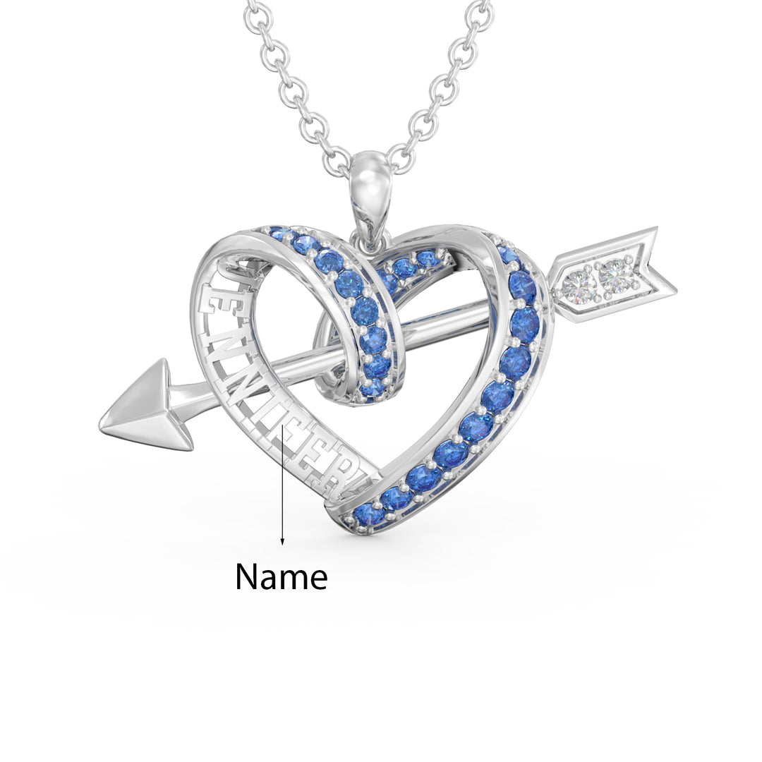 Custom 3D Heart Necklace