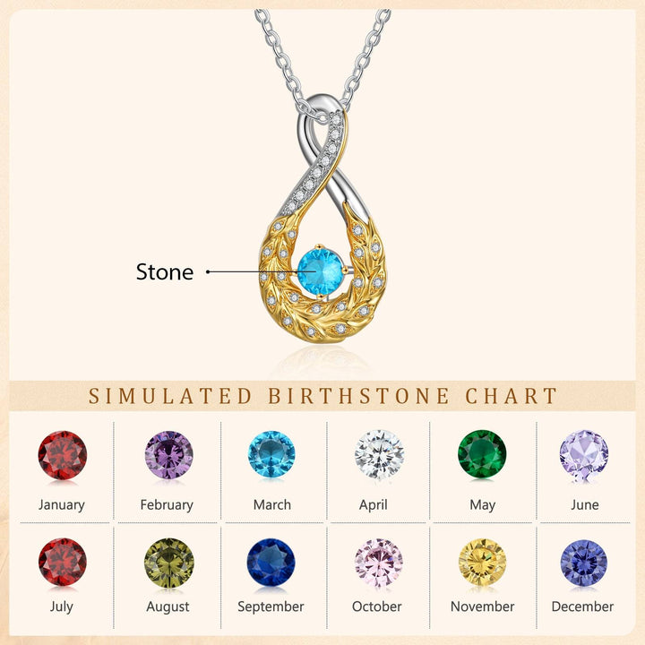 Custom Birthstone Necklace