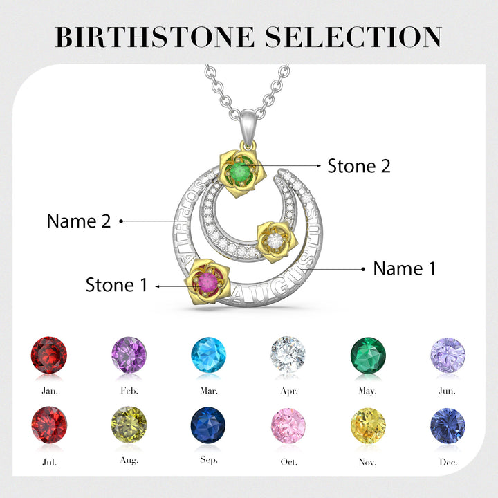 Custom 3D Flower Necklace