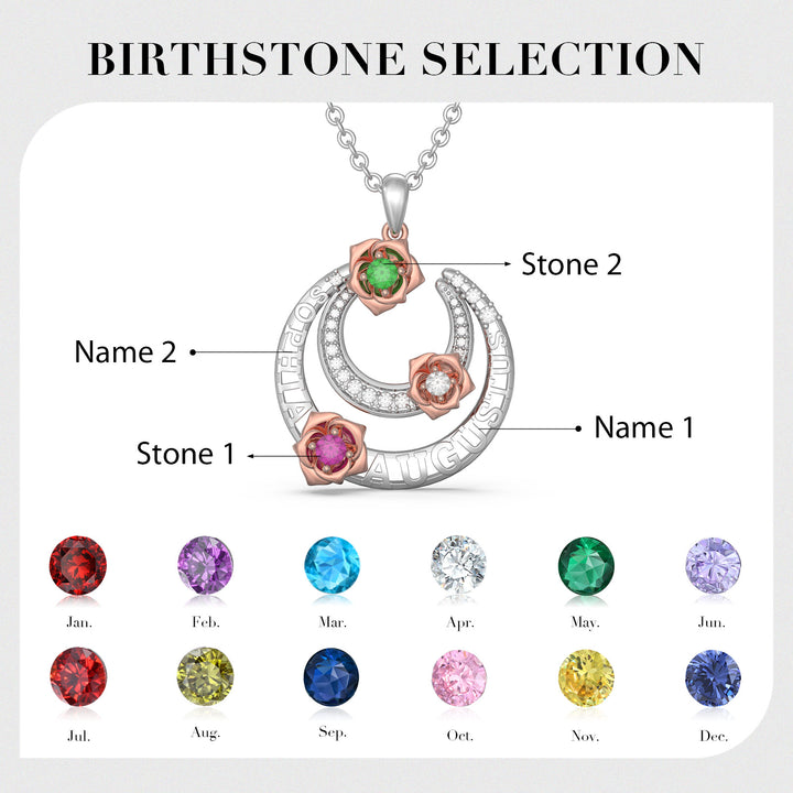 Custom 3D Flower Necklace