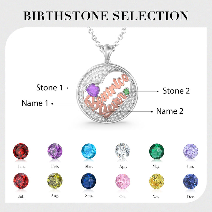 Custom 3D Heart Necklace