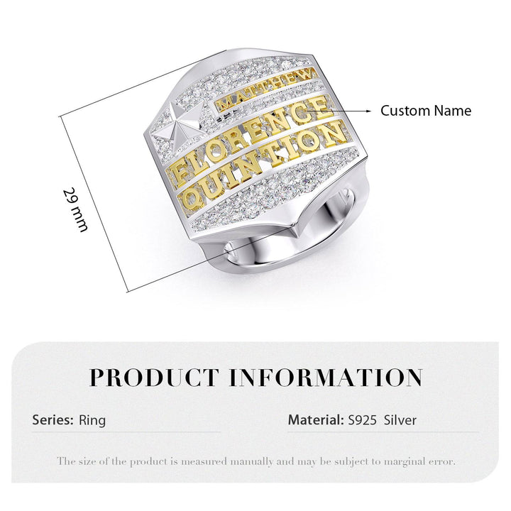 Custom 3D Men Ring