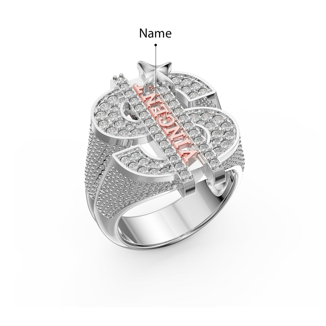 3D Jewelry Men Ring
