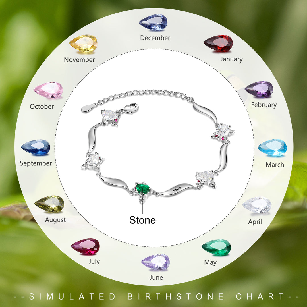 Custom Frog Bracelet