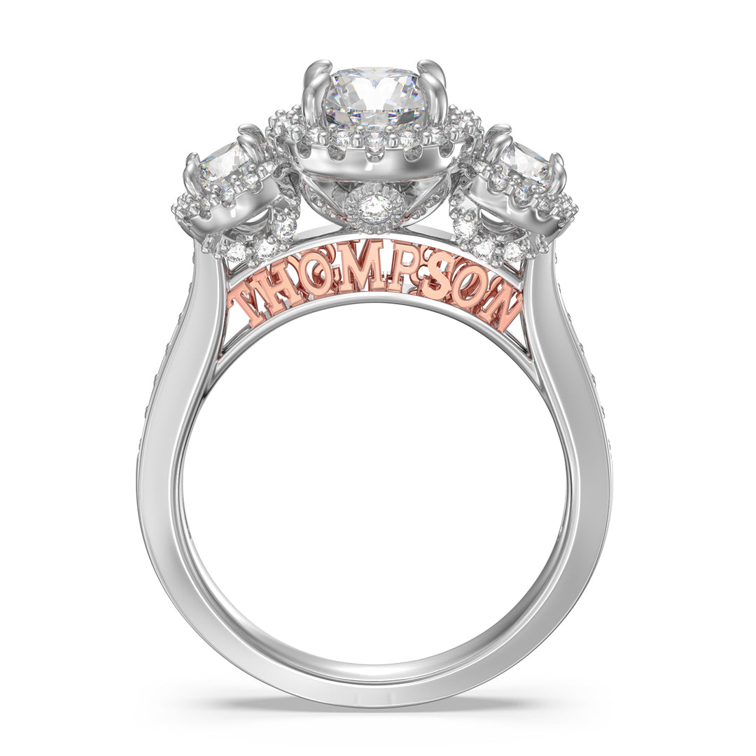 Moissanite Wedding Ring