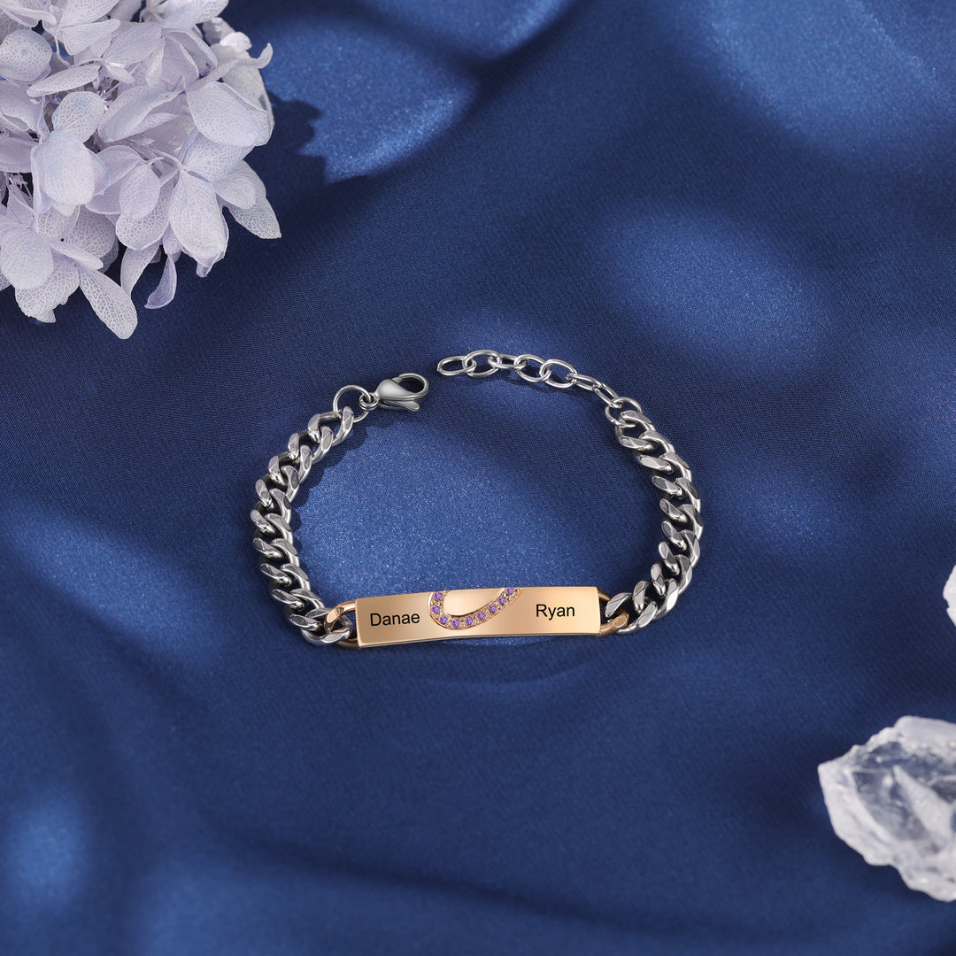Custom Couple Bracelet