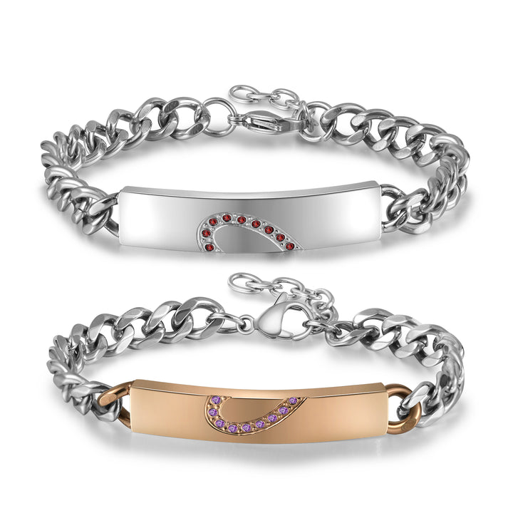 Custom Couple Bracelet