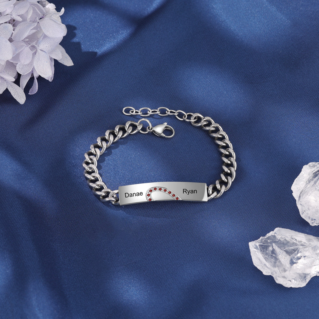 Custom Couple Bracelet