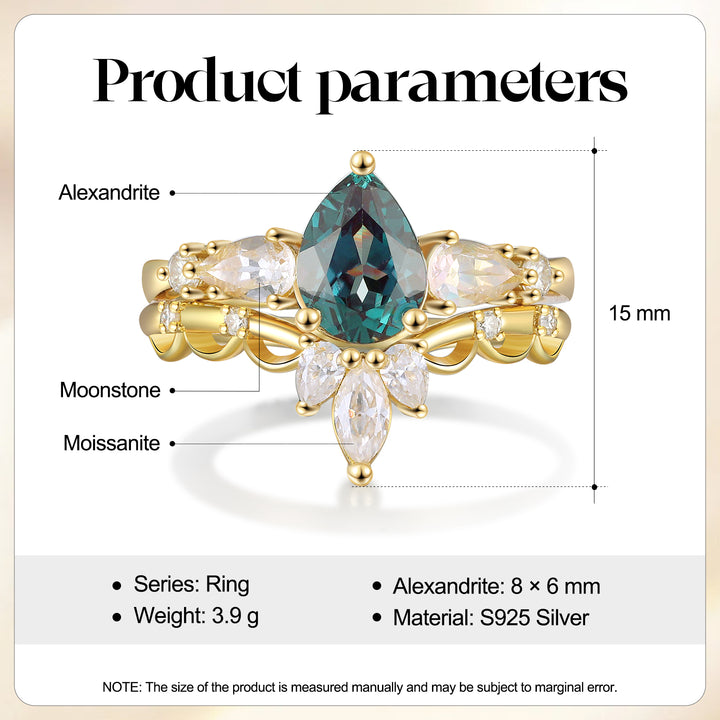 Gold Alexandrite Ring