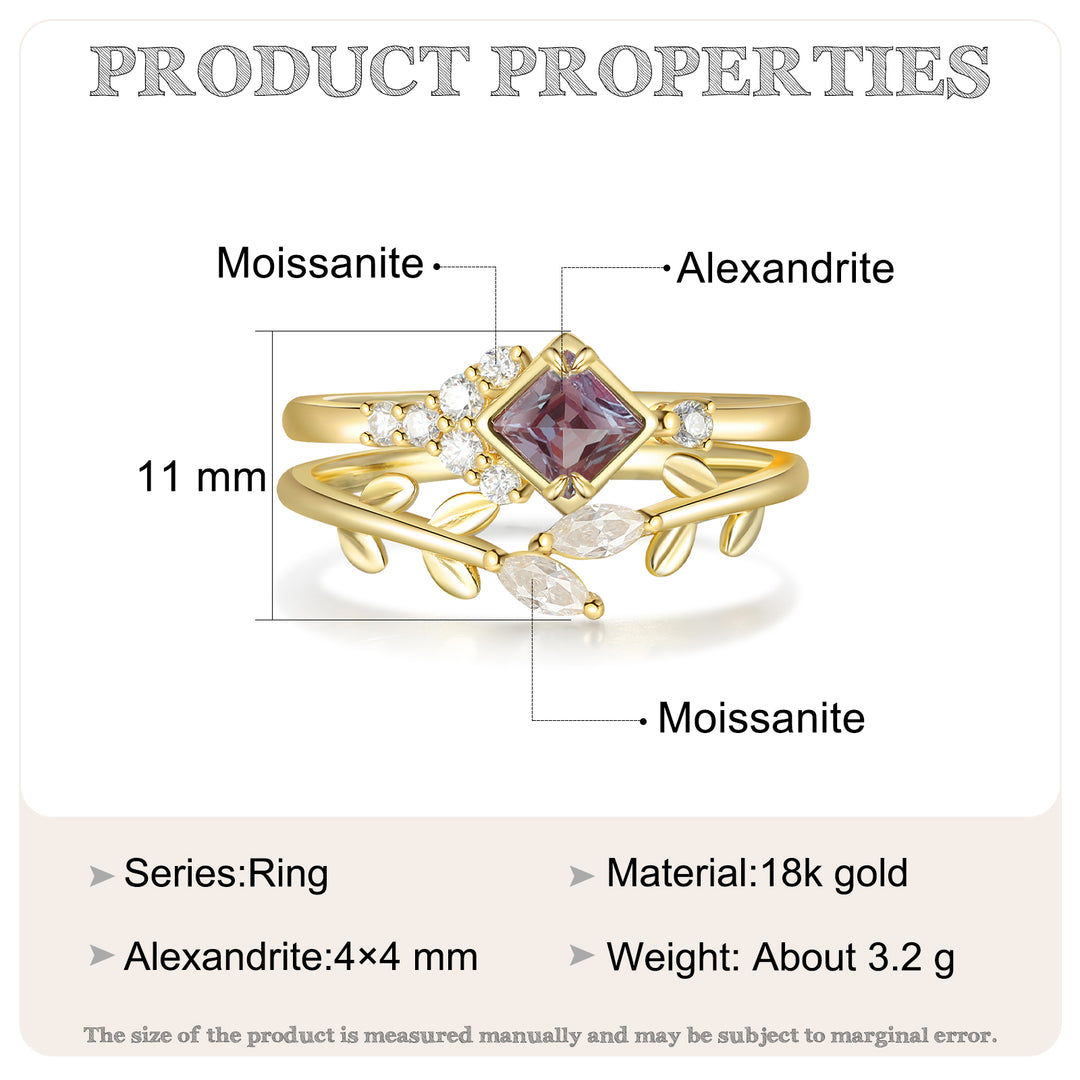 Gold Alexandrite Ring