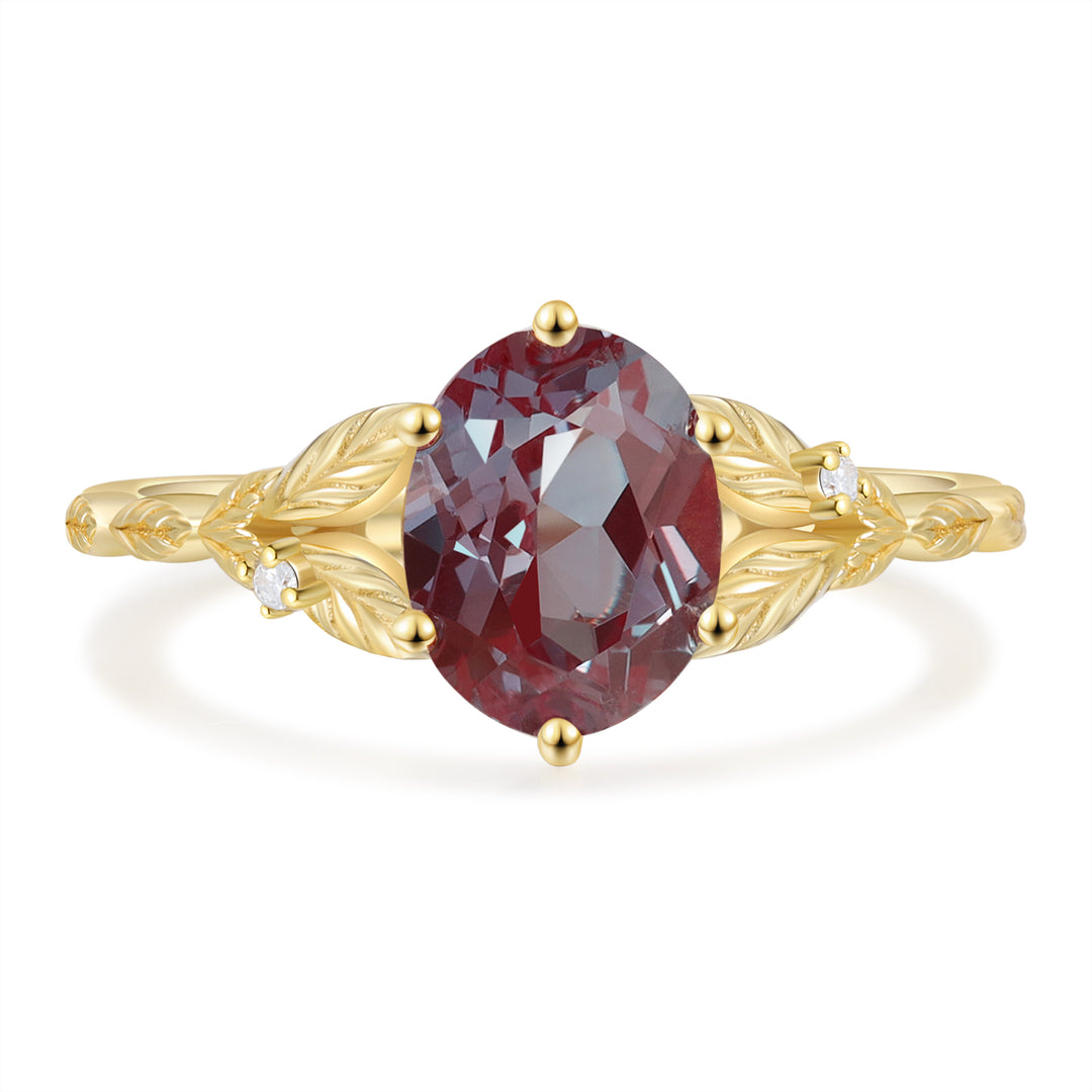 Gold Alexandrite Ring